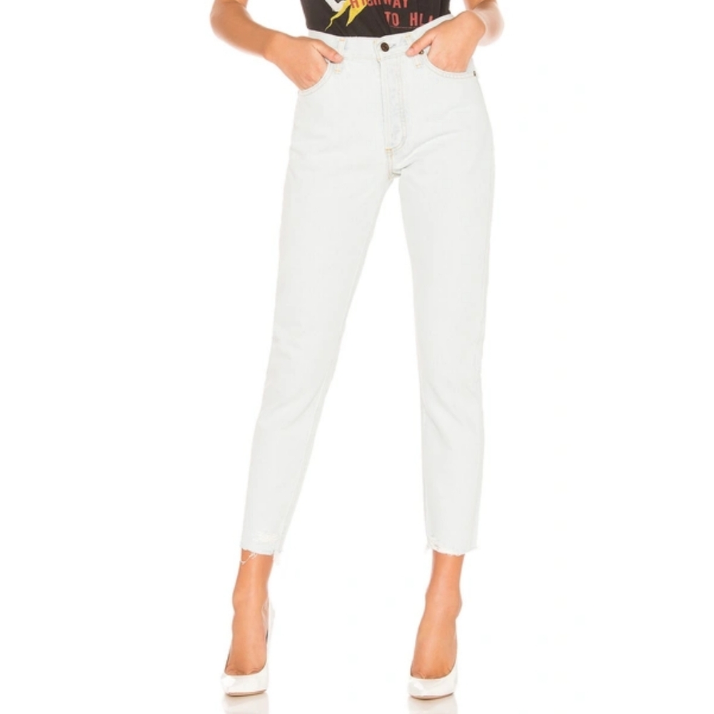 Agolde Jamie High Rise Classic Jeans in Meadow